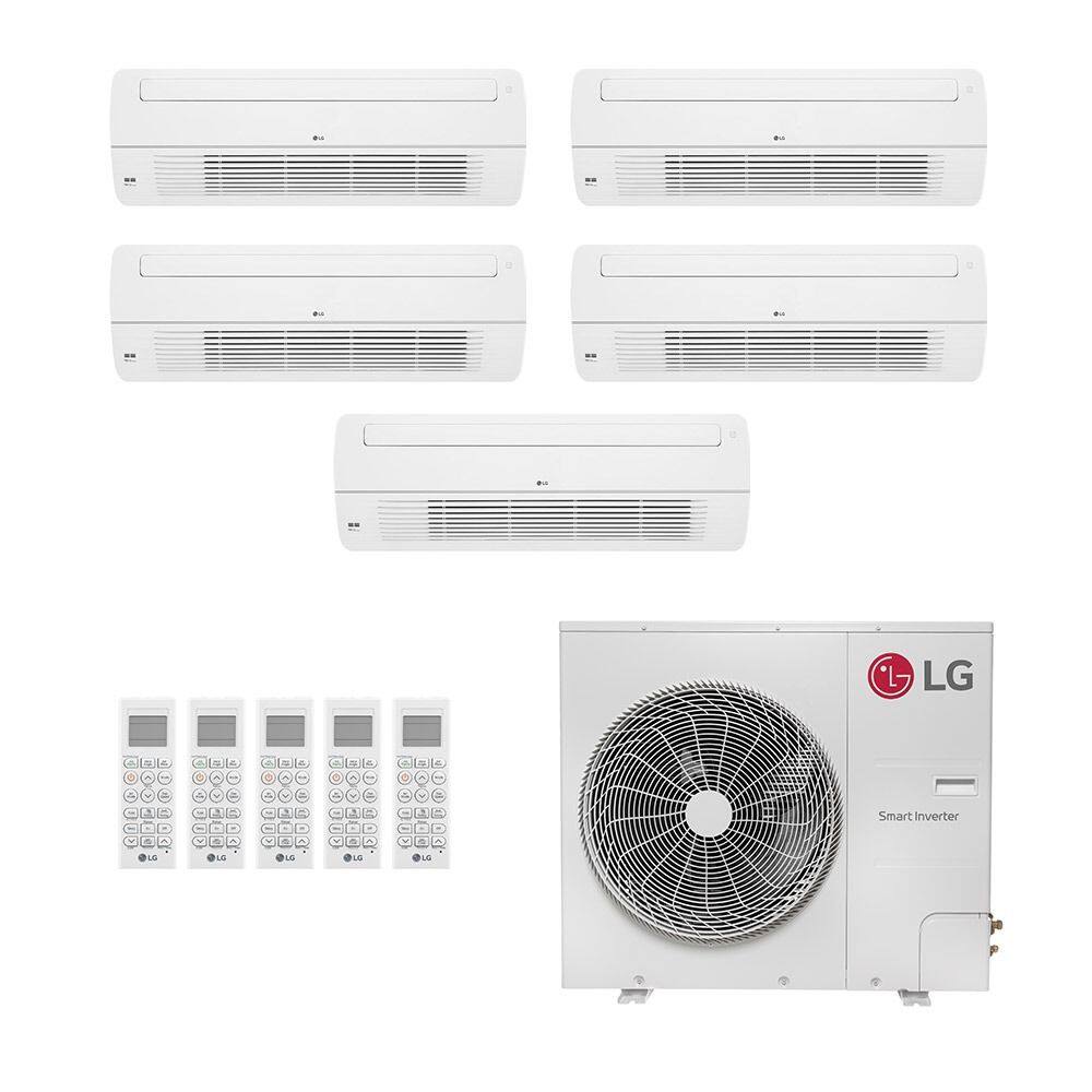 Ar Condicionado Multisplit Penta 60000 Btu(5x12000) Frio - Inverter - LG - 220v - Amnw12gtuc0 / Z5uq54gfb1
