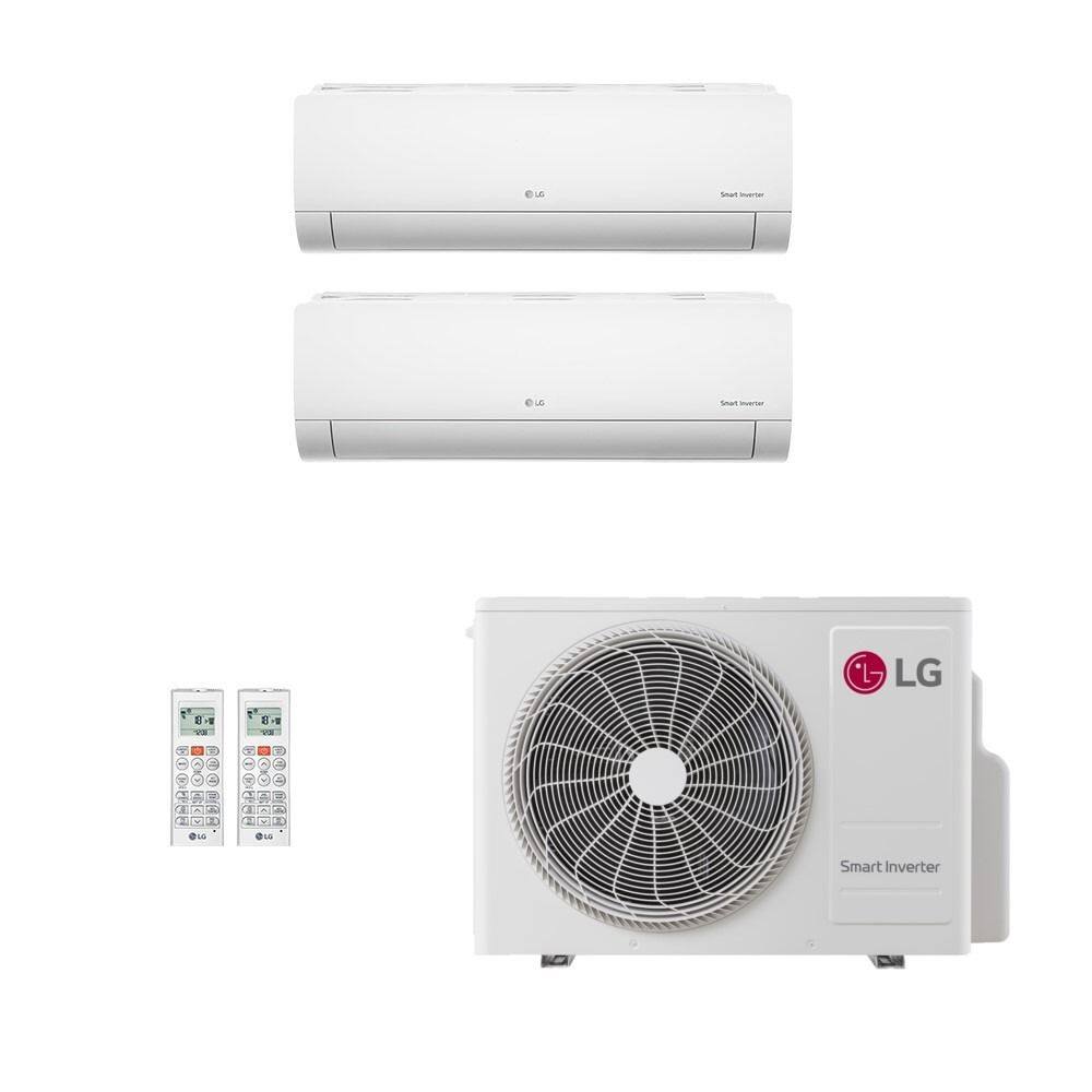 Ar Condicionado Multisplit Bi 18000 Btu(2x9000) Frio - Inverter - LG - 220v - Amnw09gsaa1 / Z2uq21gfb1