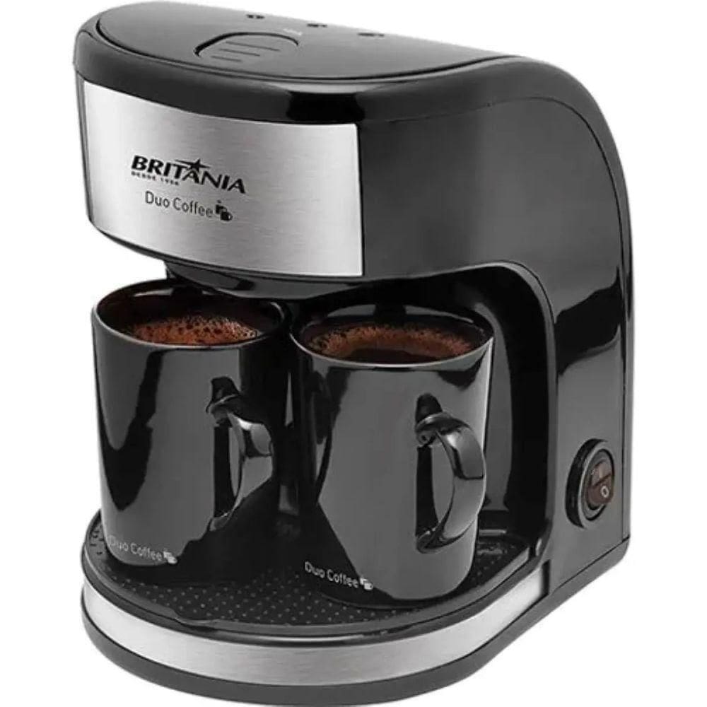 Cafeteira Elétrica Britânia Duo Coffee Branco 110v