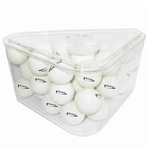 Porta-Bolas Klopf para Tênis de Mesa 35080 Branca - 36 Unidades
