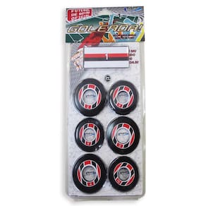 Jogo para Futebol de Botão Klopf 34095 - Preto/Vermelho