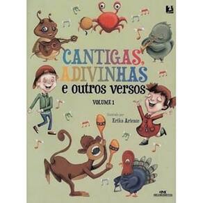 Livro - Cantigas, Adivinhas e Outros Versos - Volume 1 - Ana Claudia e Mariana Breim