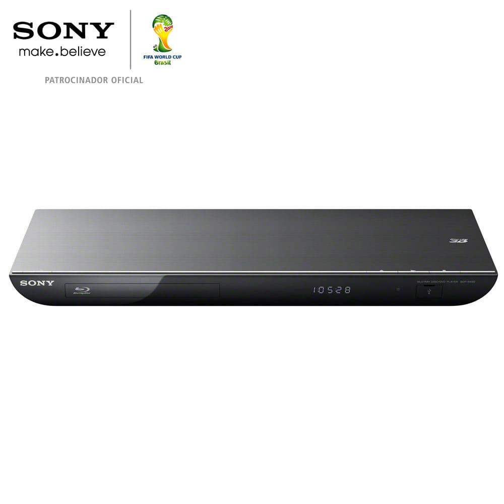 Blu-Ray Player 3D Sony BDP-S490 com Conexão | Casas Bahia