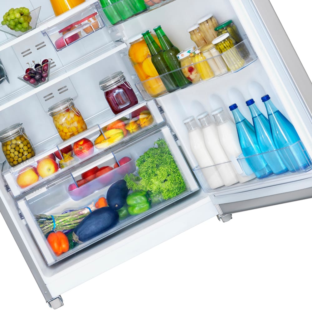Refrigerador GE Frost Free Duplex Glass | Casas Bahia