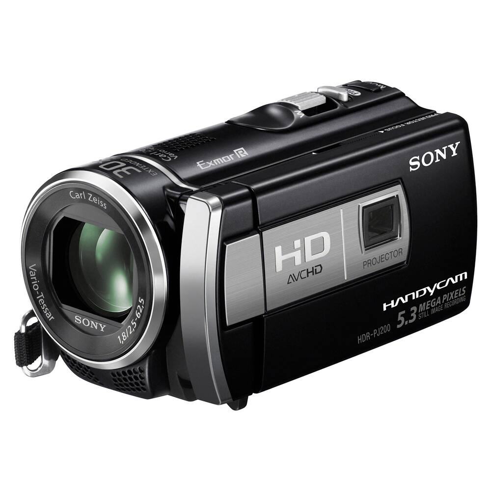 Filmadora Sony Full HD HDR-PJ200 Preto | Casas Bahia
