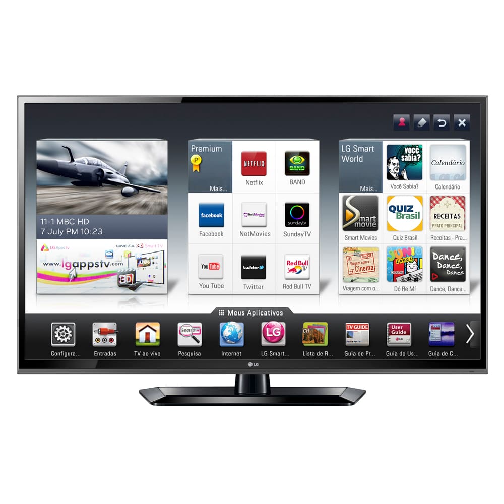TV 42” LED LG 42LS5700 Full | Casas Bahia