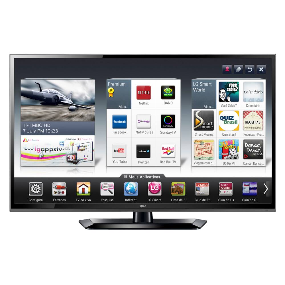 TV 47” LED LG 47LS5700 Full | Casas Bahia