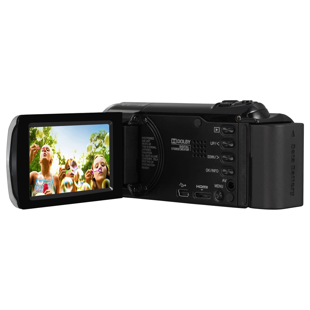 Filmadora JVC GZ-E10BUB Full HD Preta | Casas Bahia