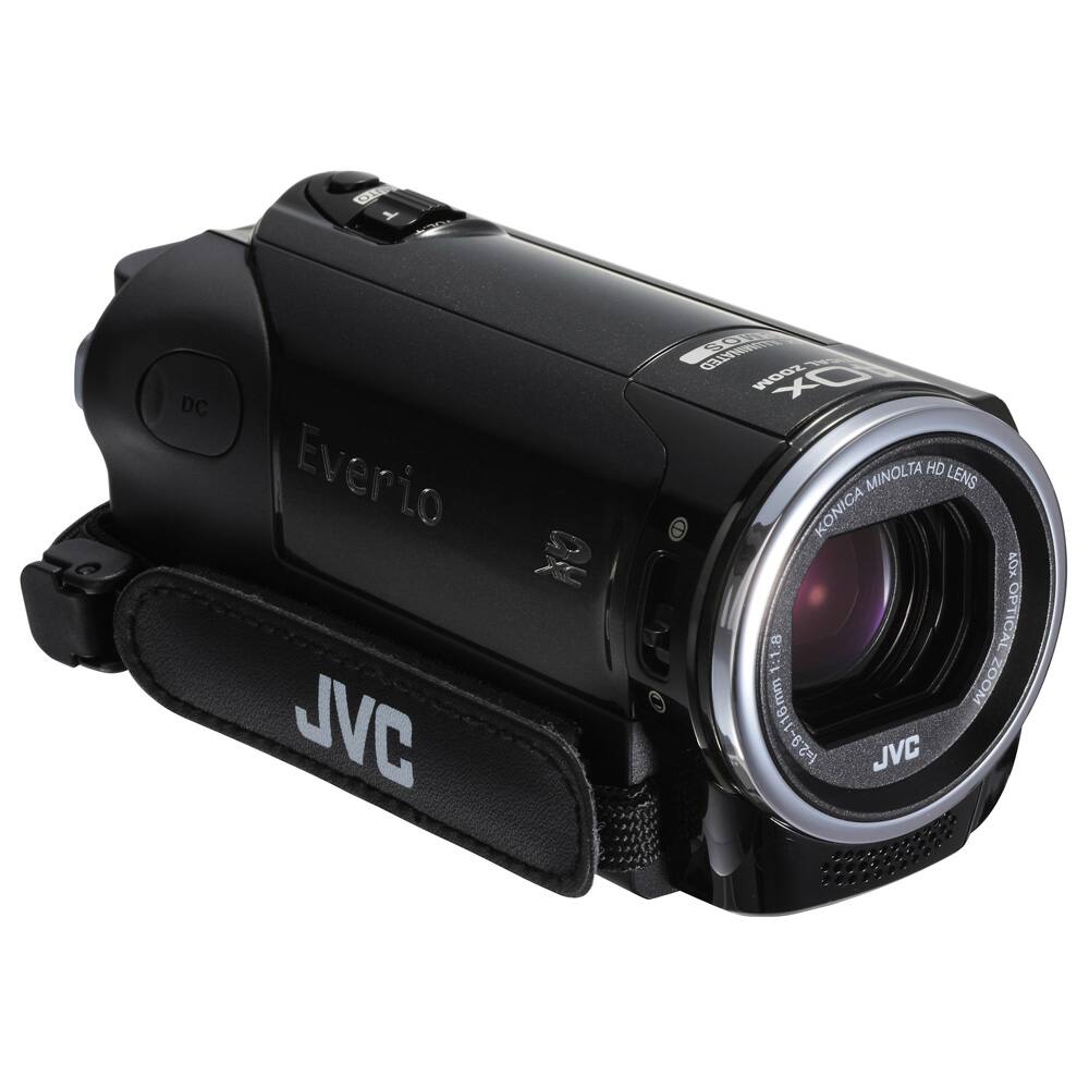 Filmadora JVC GZ-E10BUB Full HD Preta | Casas Bahia