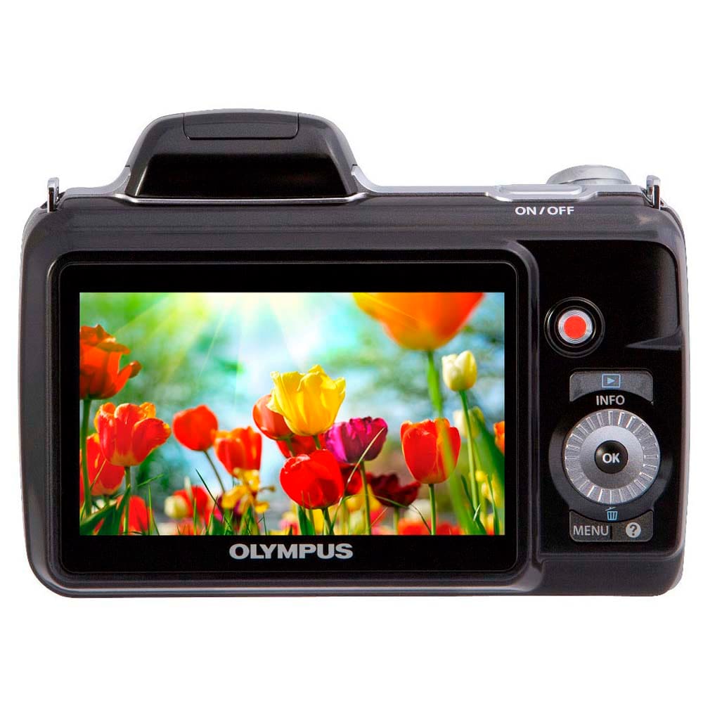 Câmera Olympus SP-810 Preta c/ LCD | Casas Bahia