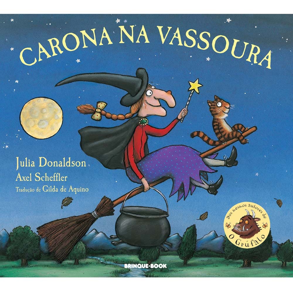 Livro - Carona na Vassoura - Julia Donaldson e Axel Scheffler