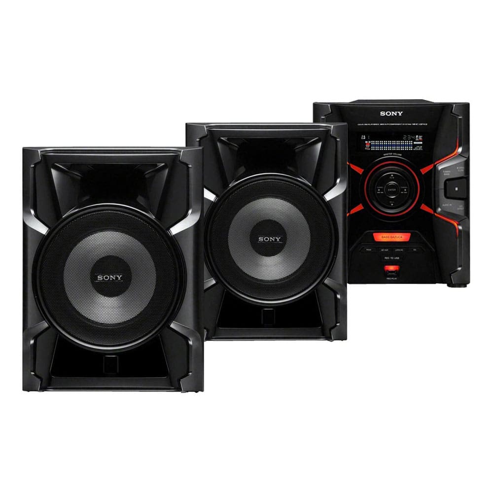 Mini System Sony Genezi MHC-GPX3 com MP3, | Casas Bahia