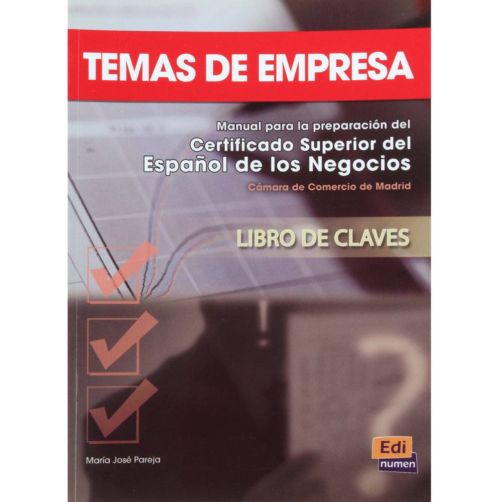 Livro - Temas de Empresa: Libro de Claves - B1/B2 y C1/C2 - Maria Jose Pareja