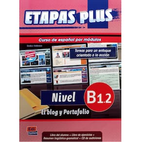Livro + CD - Etapa Plus B1.2 - Equipo Etinema