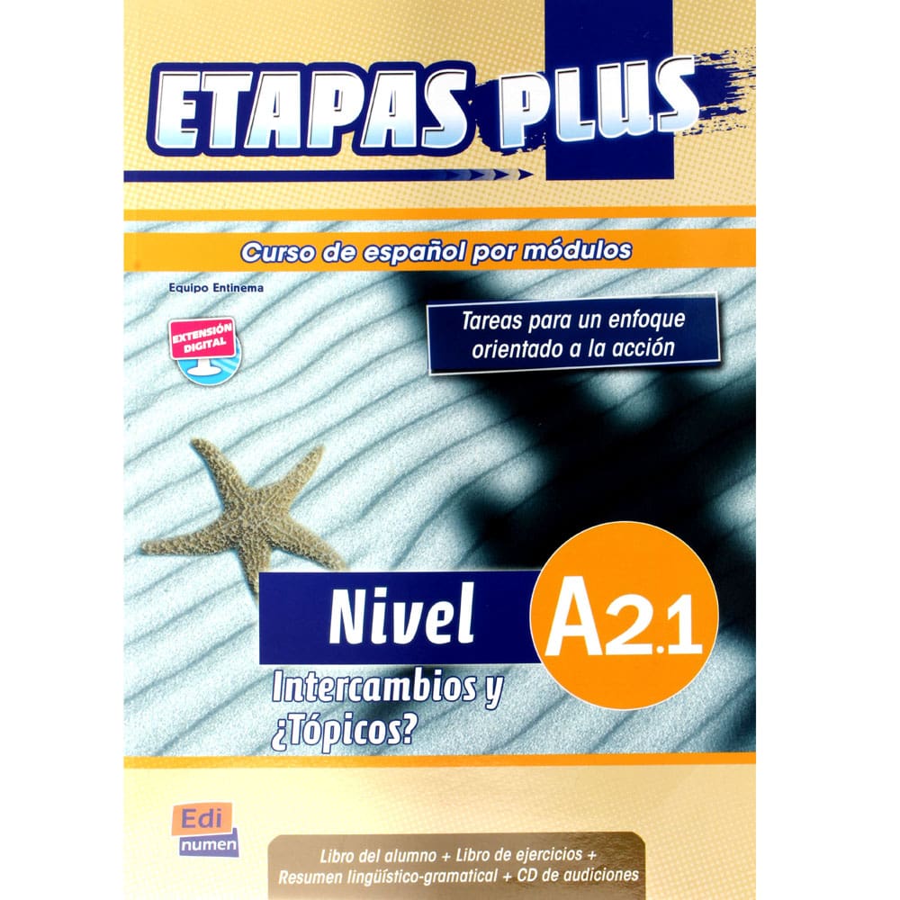 Livro - Etapas Plus: Libro Alumno - Nivel A2.1 - Equipo Entinema