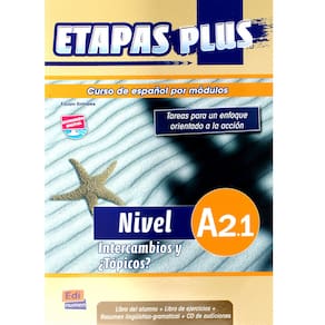 Livro - Etapas Plus: Libro Alumno - Nivel A2.1 - Equipo Entinema