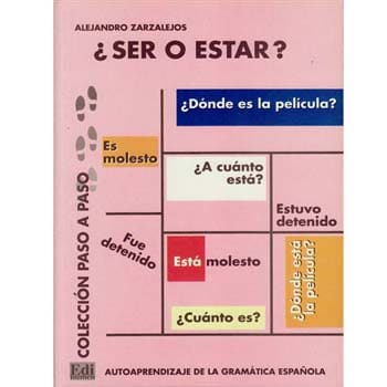Livro - ¿Ser o Estar? - Colección Paso a Paso - Alejandro Zarzalejos