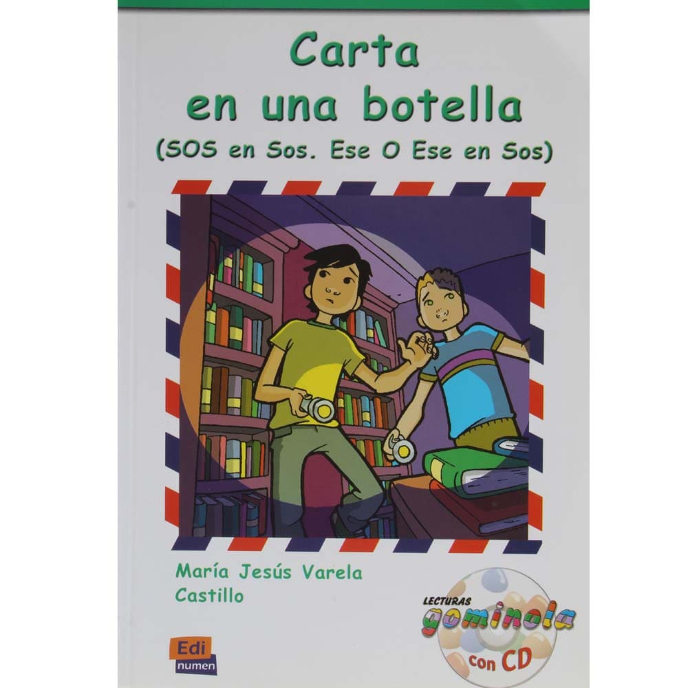 Livro + CD - Carta en una Botella - Maria Jesus Varela