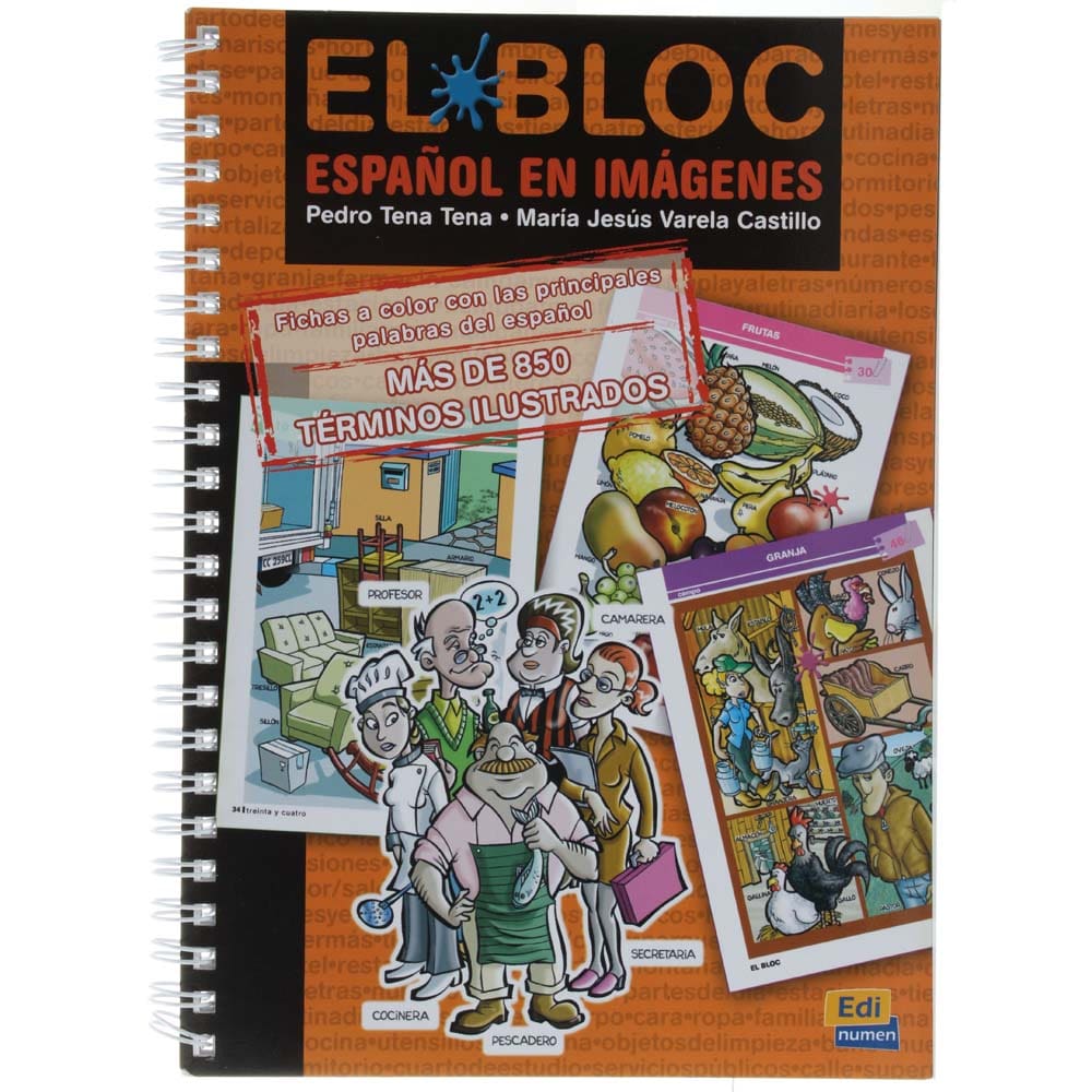 Livro - El Bloc: Español en Imágenes - Pedro Tena Tena y Maria Jesús Varela Castillo