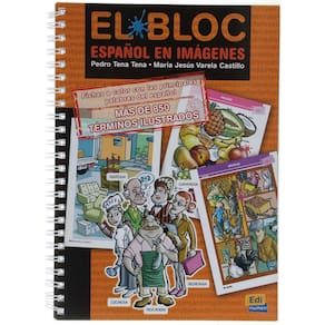 Livro - El Bloc: Español en Imágenes - Pedro Tena Tena y Maria Jesús Varela Castillo