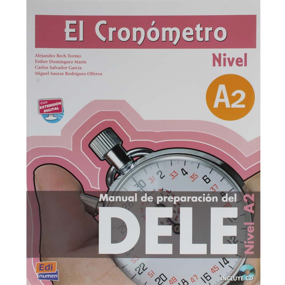 El Cronómetro: Manual de Preparación del DELE - CD MP3 - Nivel A2 - Edinumen