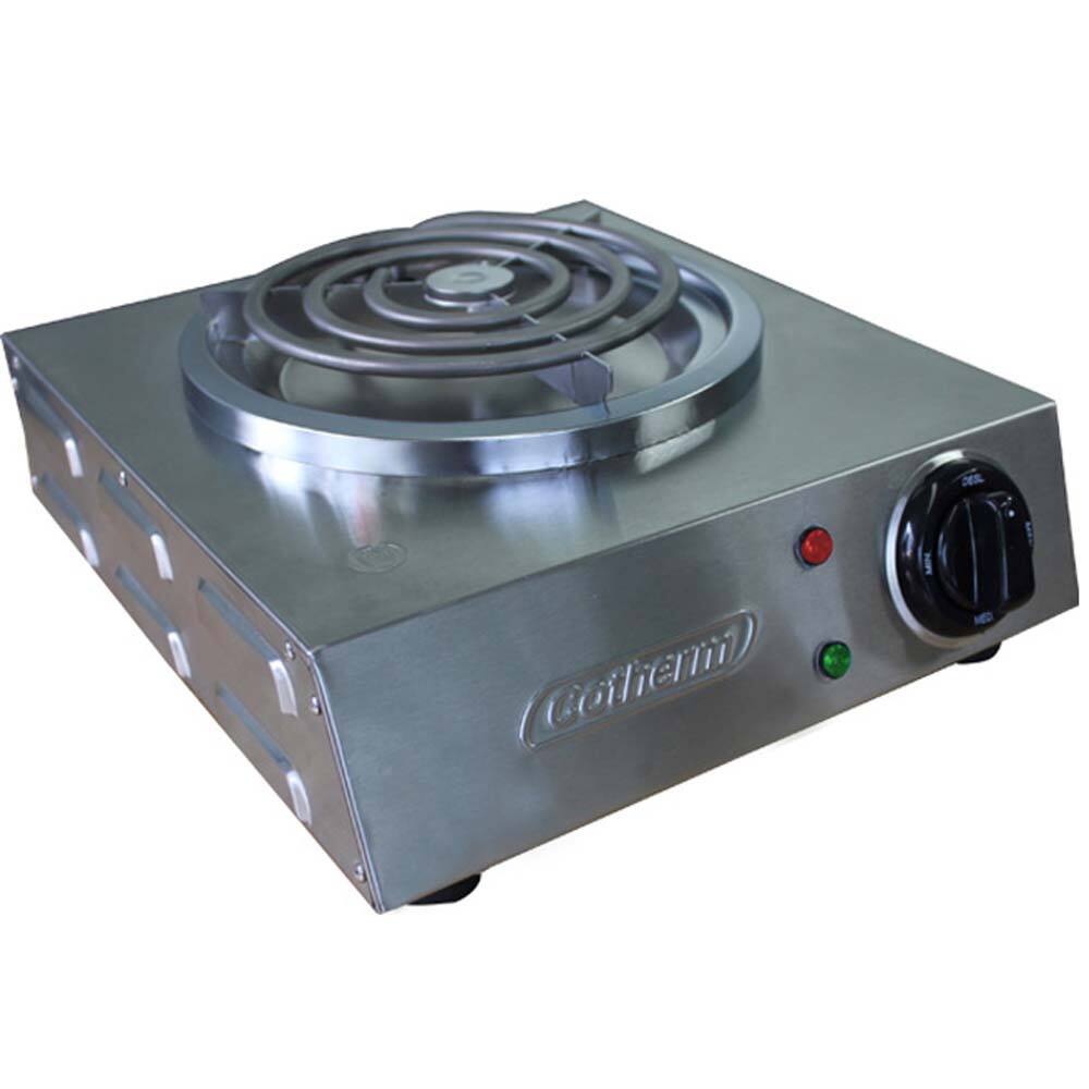 Fogão Elétrico 1 Boca Cotherm Profissional com 3 Níveis de Temperatura - Inox - 220v