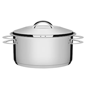 Caçarola Rasa Tramontina Solar Inox - 28cm