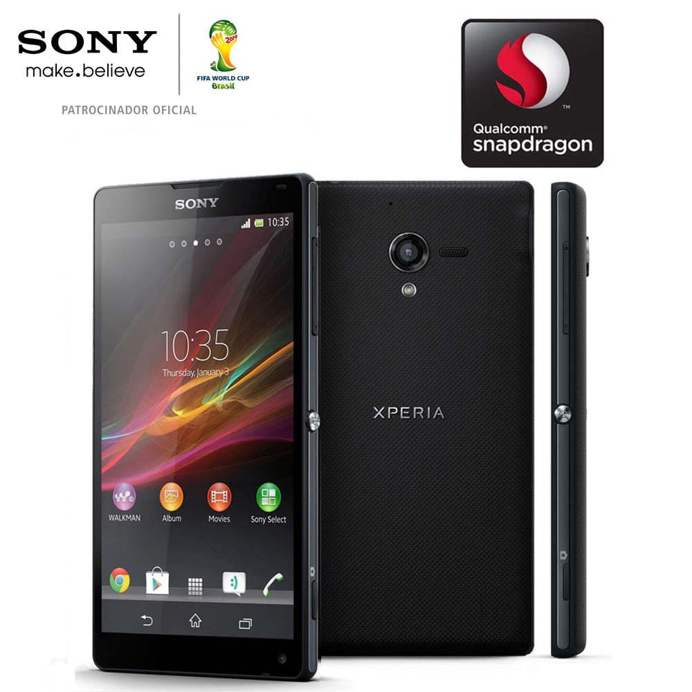 Smartphone Sony Xperia ZQ Preto com Quad | Casas Bahia