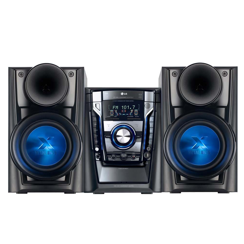 Mini System LG MCD605 X-Metal c/ | Casas Bahia
