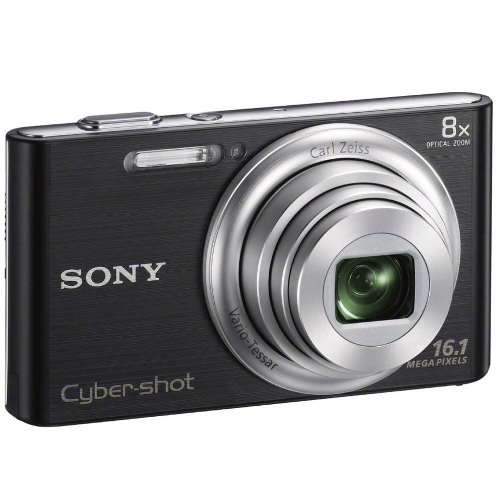 Câmera Digital Sony Cyber-shot DSC-W730 Preta | Casas Bahia