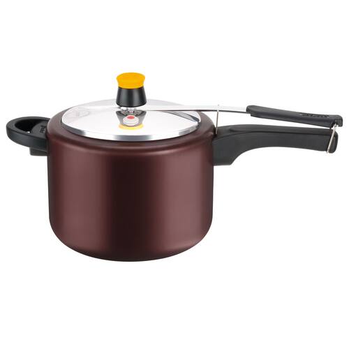 imagem-Panela de Pressão Rochedo Turbo - 4,5 L - Grená 
