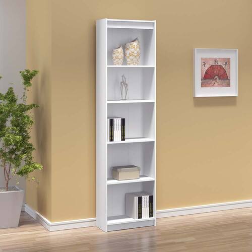 imagem-Estante Politorno 30352 c/ 5 Prateleiras - Branco