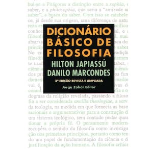 Livro - Dicionário Básico de Filosofia