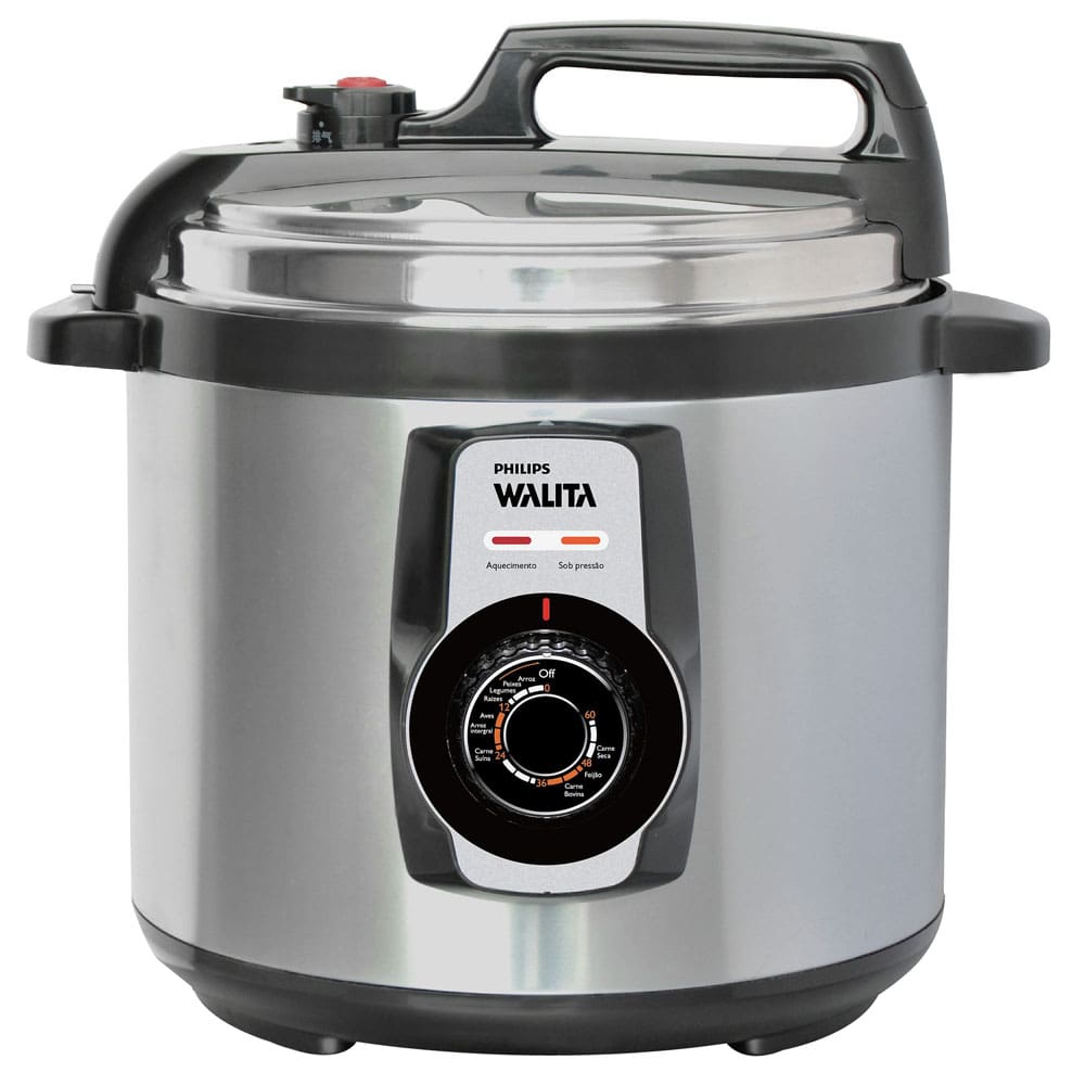 imagem-Panela Elétrica de Pressão Philips Daily Collection RI3103 5L - Inox  - 220v