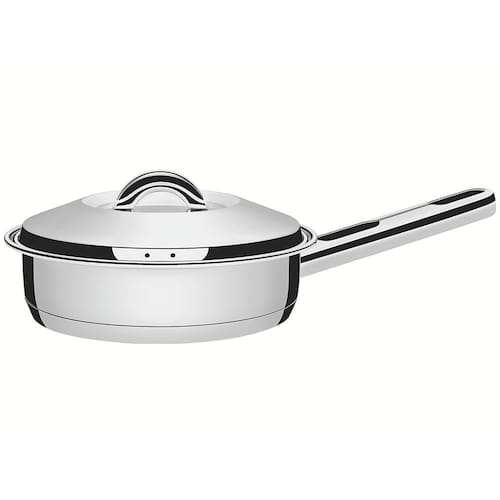 imagem-Frigideira Tramontina Solar 62500240 Aço Inox - 24 cm