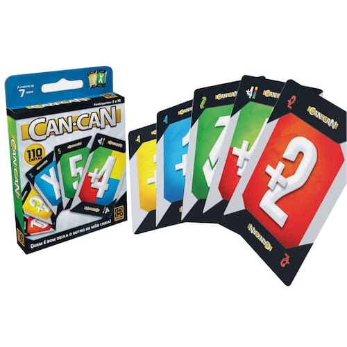 Jogo Can Can Grow 2566 - 110 Cartas é boa?