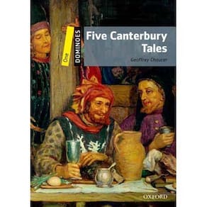 Livro - Five Canterbury Tales - Level 1 - Col. Dominoes - Geoffrey Chaucer