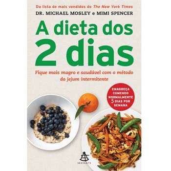 imagem-Livro - A Dieta dos 2 Dias: the Fastdiet - Michael Mosley e Mimi Spencer