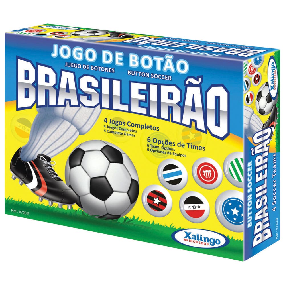 Jogo De Botões Brasileirão Xalingo 07209