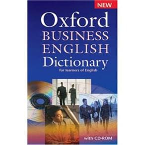 Livro - Oxford Business English Dictionary for Learners of English - With CD-ROM - Oxford