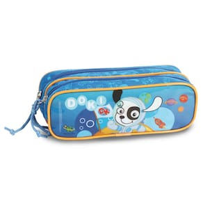 Estojo Soft Dermiwil Discovery Kids Basic 50956 - Azul