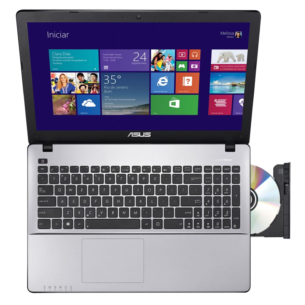 Notebook Asus X550CA-BRA-XX500H com Intel® Core™ i3-2365M, | Casas