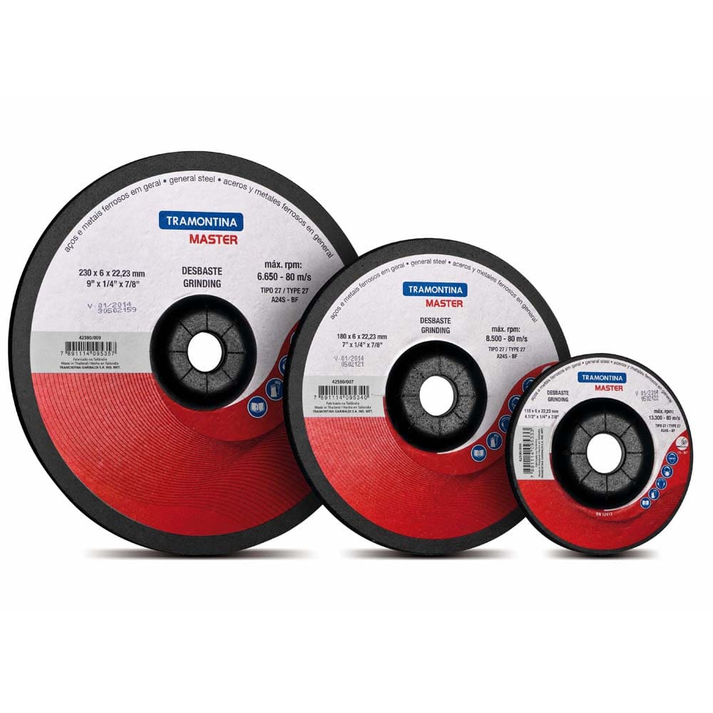 Disco de Desbaste Aço Tramontina 4.1/2”