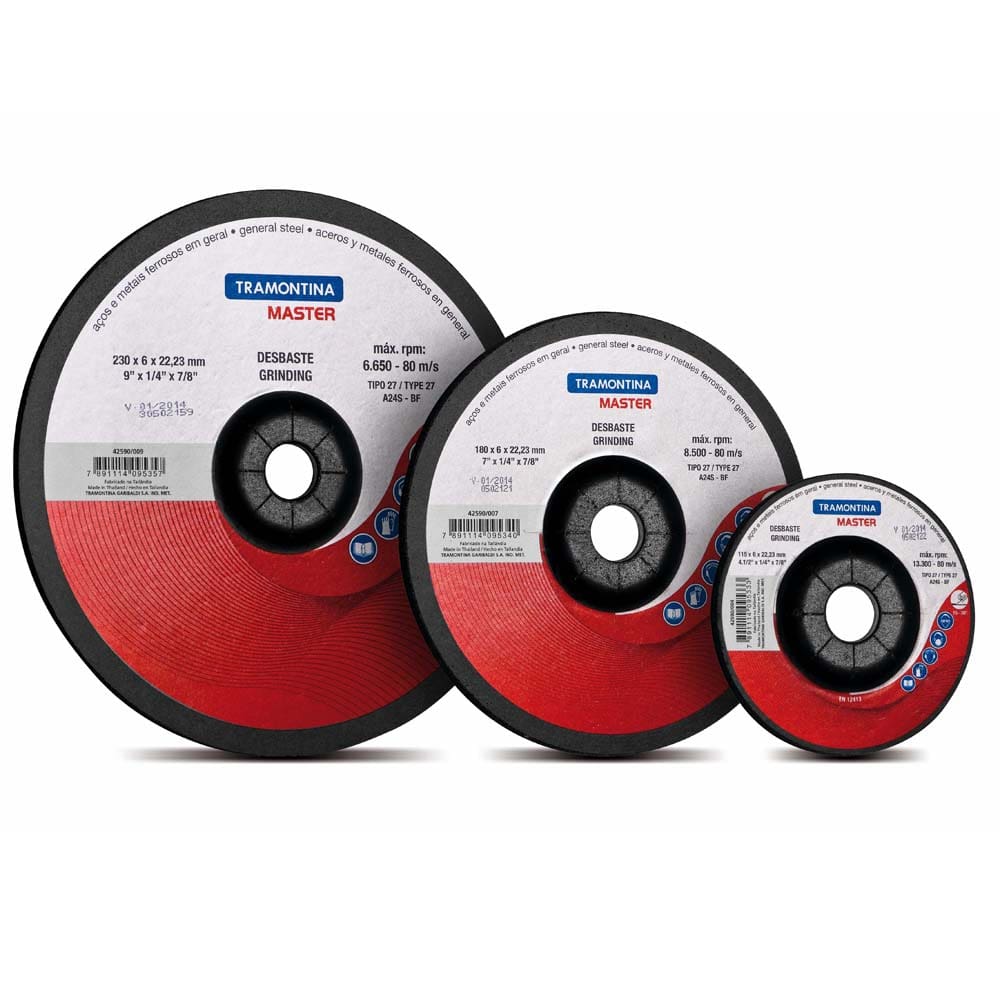 Disco de Desbaste Aço Tramontina 9”