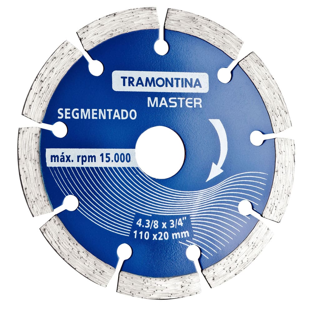 Disco de Corte Diamantado Tramontina Segmentado 4.3/8”