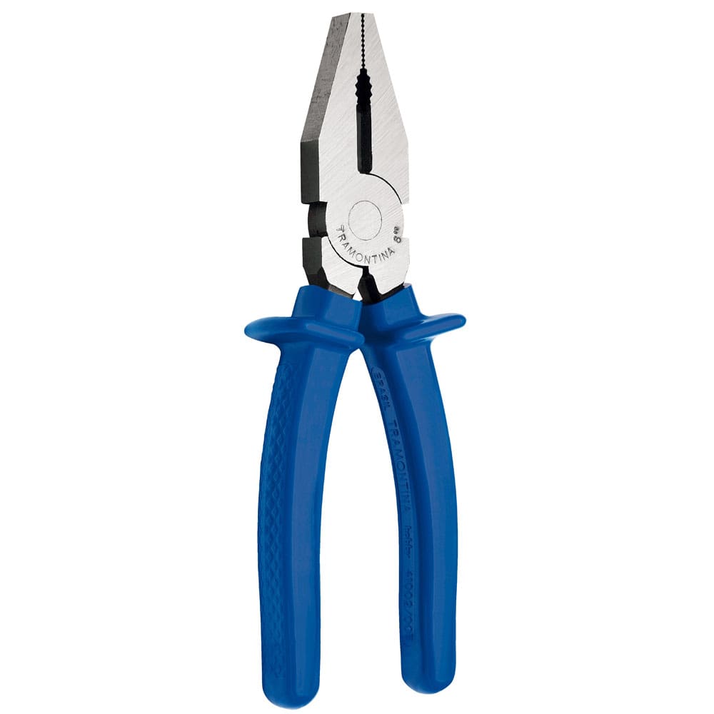 Alicate Tramontina Universal Basic 7” com Cabo Isolado - Azul