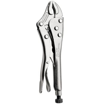 Alicate de Pressão Tramontina 10” com Mordente Curvo - Prata