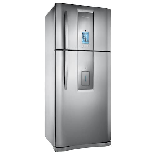 imagem-Refrigerador Electrolux Infinity i.Kitchen DT80X Frost Free com Dispenser de Água e Painel Touch Screen 542 L - Inox - 110V 