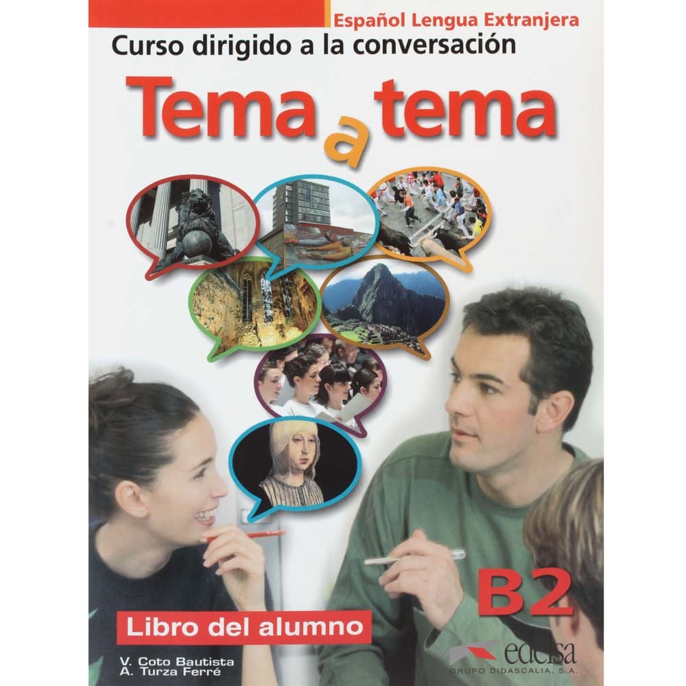Livro - Tema a Tema - Nível B2: Libro Del Alumno - V. Coto Bautista