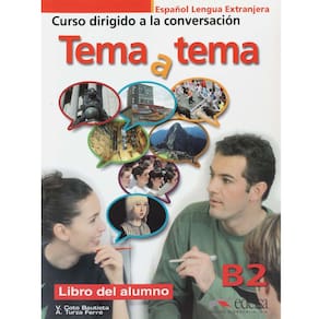 Livro - Tema a Tema - Nível B2: Libro Del Alumno - V. Coto Bautista